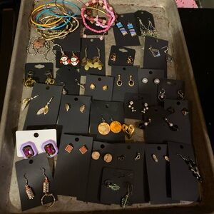 Large 50 piece jewelry bundle for